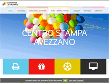 Tablet Screenshot of centrostampaweb.com